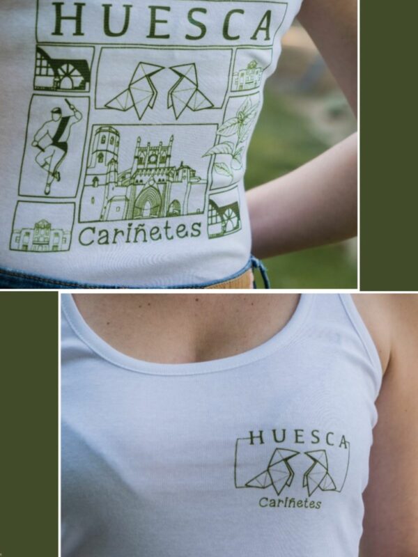 Camiseta Huesca tirantes adulto