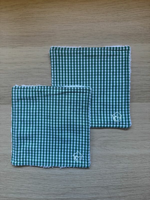 2 toallitas  - Colección tela vichy