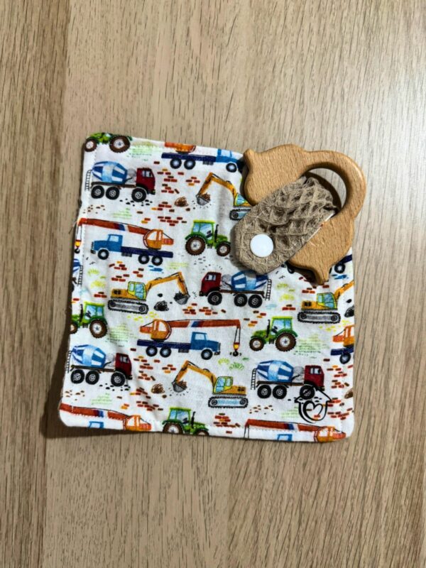 Doudou mordedor estampado vehículos